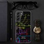 "Neon Math" Samsung Case