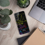 "Neon Math" Samsung Case