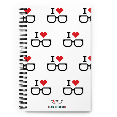 "I Heart Nerds" Notebook