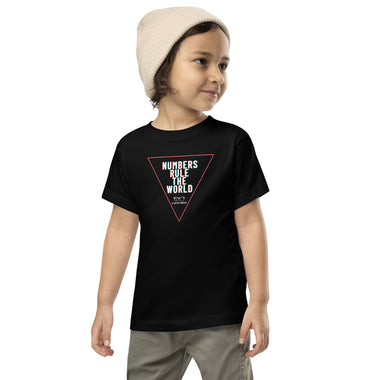 "Numbers Rule" Toddler Tee