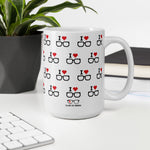 "I Heart Nerds" Mug